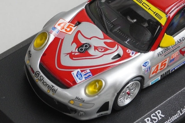 1:64 MINICHAMPS 640076445 Porsche 911 GT3 RSR Sebring 2007 #45 model car