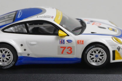 1:64 MINICHAMPS 640076473 Porsche 911 GT3 RSR Sebring 2007 #73 model car