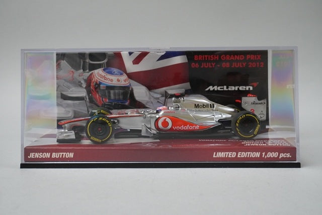 1:43 MINICHAMPS 533124373 McLaren Mercedes Show Car British GP 2012 #3 model car