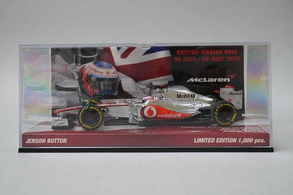 1:43 MINICHAMPS 533124373 McLaren Mercedes Show Car British GP 2012 #3 model car