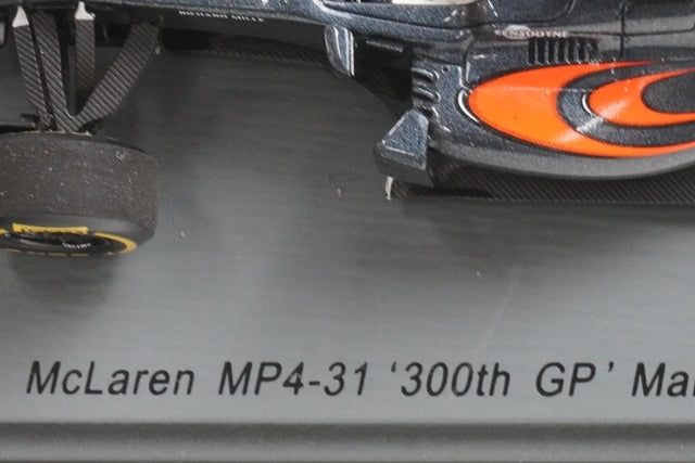 1:43 Spark S5024 McLaren Honda MP4-31 Malaysian GP 2016 #22 model car