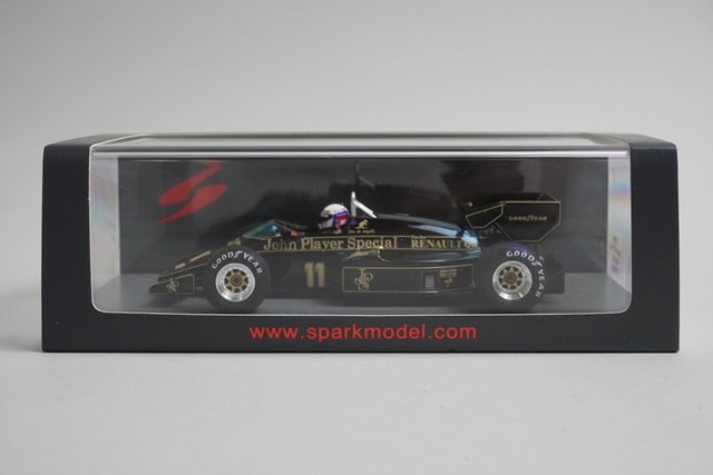 1:43 Spark S7290 Lotus 95T East American GP 2nd 1984 #11 model car
