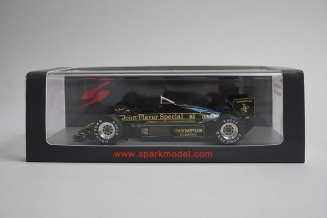 1:43 Spark S7154 Lotus 97T Belgian GP Winner 1985 #12 model car
