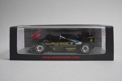 1:43 Spark S7154 Lotus 97T Belgian GP Winner 1985 #12 model car