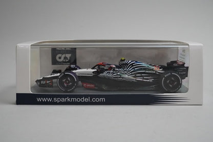 1:43 Spark S8943 AlphaTauri AT04 Scuderia Las Vegas GP 2023 #22 model car