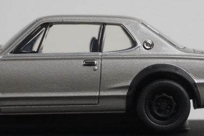 1:43 EBBRO 43172 Nissan Skyline GT-R KPGC10 1970 Silver model car