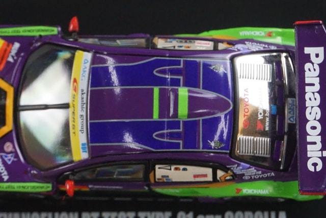 1:64 apr KC351B Evangelion RT Test Type-01 apr Corolla Super GT GT300 2010 #31 model car