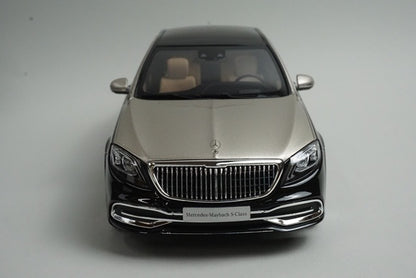 1:18 GT SPIRIT GTS237 Mercedes Maybach S650 Silver/Black model car