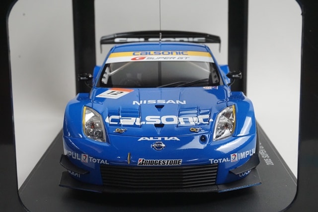 1:18 AUTOart 38511 Nissan Fairlady Z Super GT Calsonic Impul 2005 #12 model car