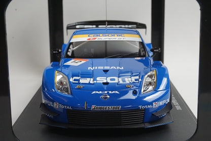 1:18 AUTOart 38511 Nissan Fairlady Z Super GT Calsonic Impul 2005 #12 model car