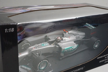 1:18 MINICHAMPS 113120307 Mercedes-AMG Petronas Belgian GP 2012 #7 model car
