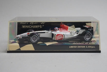 1:43 MINICHAMPS 400030116 BAR Honda 005 Japanese GP 2003 #16 model car