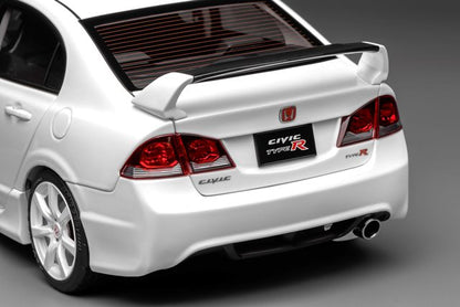 M85404 MOTORHELIX 1:18 Honda Civic Type R FD2 2007 Late Ver Premium White Pearl model car
