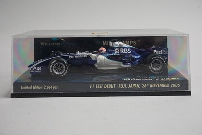 1:43 MINICHAMPS 400060135 Williams FW28 F1 Test Fuji 2006 model car