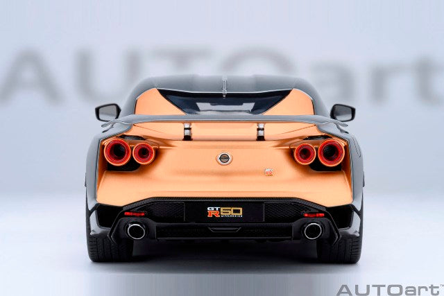 77510 AUTOart 1:18 Nissan GT-R50 by ITALDESIGN Gray Gold model car