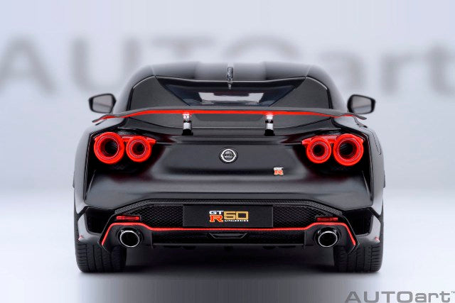 77513 AUTOart 1:18 Nissan GT-R50 by ITALDESIGN Black Matte Black model car