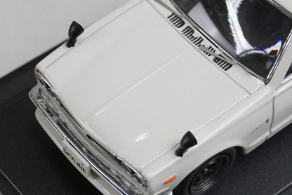 1:43 EBBRO 43582 Nissan Skyline GT-R KPGC10 1971 White model car
