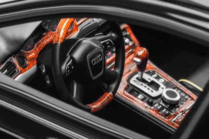 [ Pre-order ] MH030BK MOTORHELIX 1:18 Audi A8 W12 2008 Brilliant Black