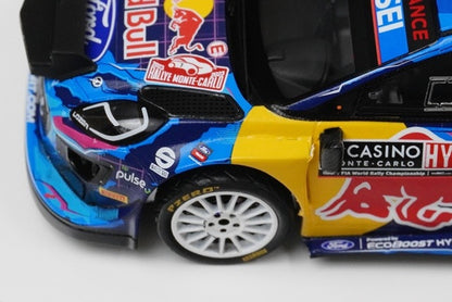 1:43 SPARK S6715 Ford Puma M-Sport World Rally Team Monte Carlo Rally 2023 #7 P-L.Roubaix / N.Gillesoul model car