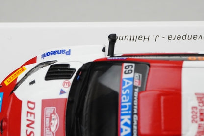 1:43 SPARK S6720 Toyota GR Yaris Rally 1 Hybrid Gazoo Racing WRT 2nd 2023 #69 K.Rovanper / J.Haluttunen model car