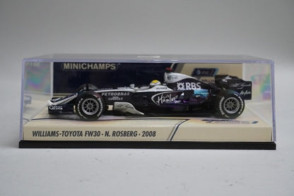 1:43 MINICHAMPS 400080007 Williams Toyota FW30 2008 #7 model car