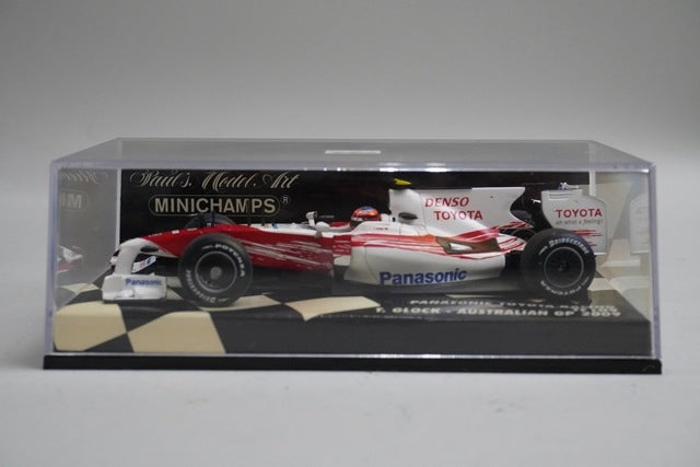 1:43 MINICHAMPS 400090010 Panasonic Toyota Racing Australian GP 2009 #10 model car