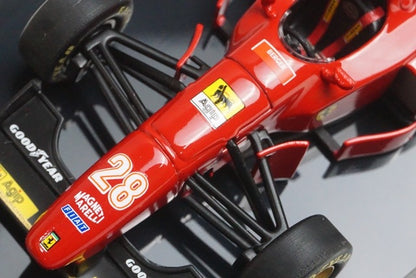 1:43 Mattel N5583 Elite Custom Ferrari 412 T1 #28 model car