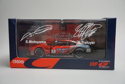 1:43 EBBRO 44201 Nissan Xanavi Nismo GT-R Nismo Festival 2008 #1 model car