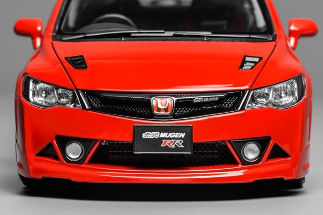 [ Pre-order ] M85415 MOTORHELIX 1:18 Scale Honda Civic Type R (FD2) MUGEN RR Milano Red