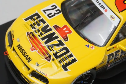 1:43 EBBRO 44251 Nissan Pennzoil Nismo GT-R Motegi GP 1998 #23 Yellow model car