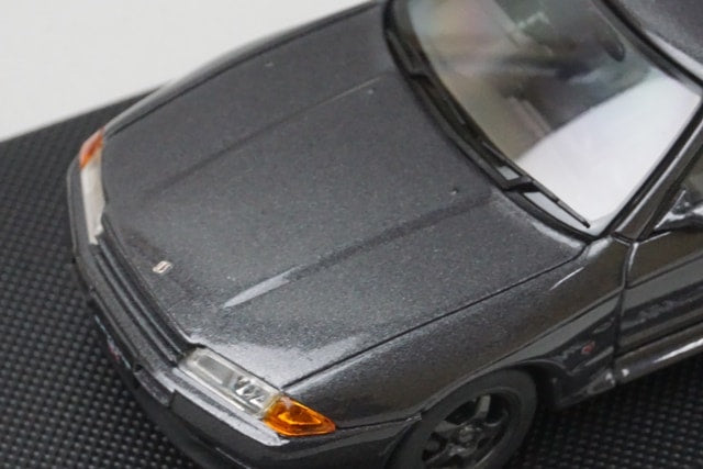 1:43 EBBRO 44131 Nissan Skyline GT-R Nismo R32 1990 Gun Gray model car