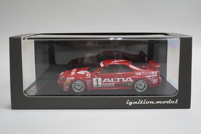 1:43 ignition model IG0067 Nissan ALTIA GT-R Super Taikyu 1999 #1 model car