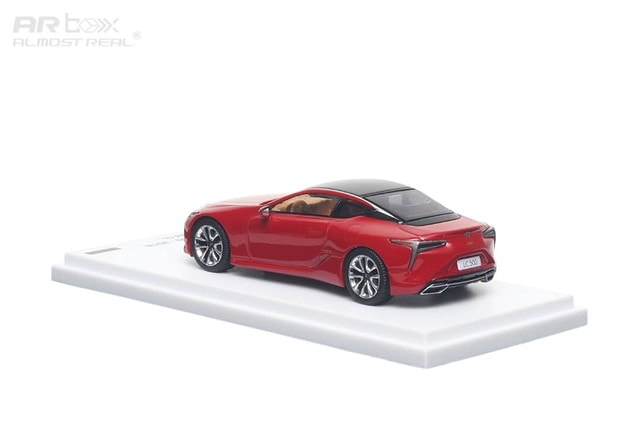 670301001 AR Box Almost Real Model 1:64 Lexus LC500 2018 Red