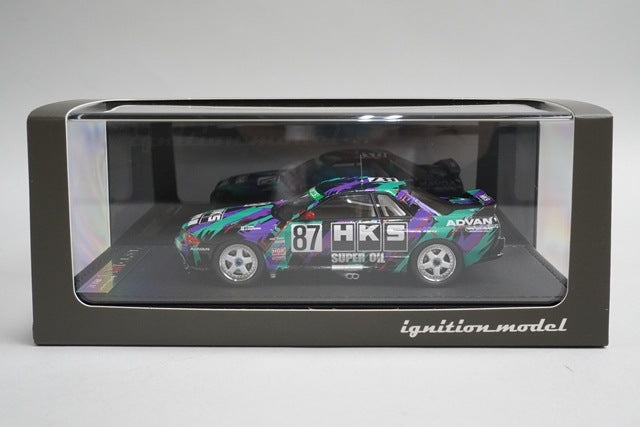 1:43 ignition model IG2976 Nissan HKS Skyline JTC 1993 #87 model car