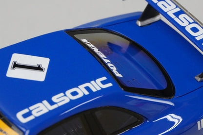 1:43 EBBRO HPI Racing 44766 Nissan Skyline GT-R Calsonic JGTC Fuji 1995 #1
