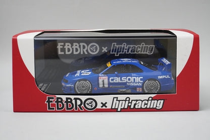 1:43 EBBRO HPI Racing 8831 Nissan Calsonic Skyline GT-R JGTC All-Star 1996 #1