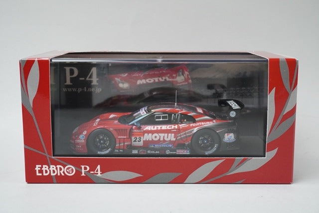 1:43 EBBRO P425 Nissan Motul Autech GT-R Super GT500 Rd.3 Fuji 2010 #23