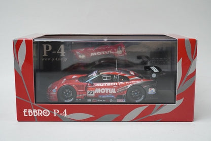 1:43 EBBRO P425 Nissan Motul Autech GT-R Super GT500 Rd.3 Fuji 2010 #23