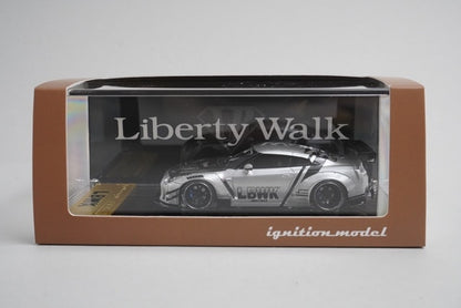 1:64 ignition model IG2369 Nissan LB-WORKS GT-R R35 Type 2 Silver