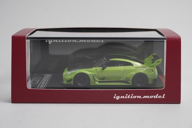 1:64 ignition model IG2384 Nissan LB WORKS 35GT-RR Green Metallic