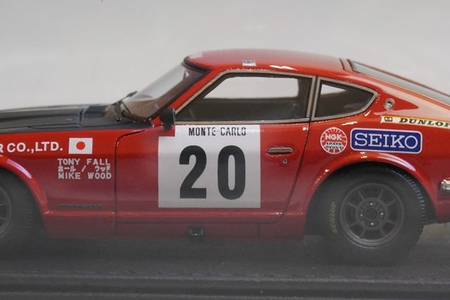 1:43 ignition model IG0708 Nissan Datsun 240Z Monte Carlo 1972 #20 model car