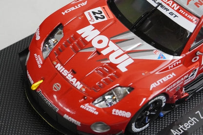1:43 EBBRO 43830 Nissan Motul Autech Z Super GT 1000km Suzuka 2006 #22 model car