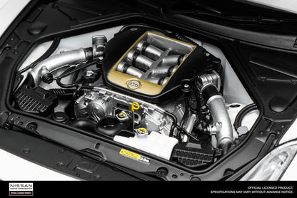 [ Pre-order ] M83518 MOTORHELIX 1:18 Nissan GT-R (R35) Track Edition Engineered By NISMO T-Spec 2022 Brilliant White Pearl