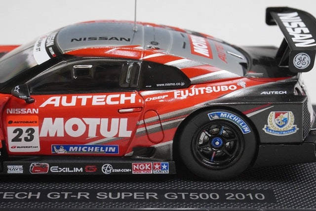 1:43 EBBRO 44323 Nissan Motul Autech GT-R Super GT500 2010 #23 model car