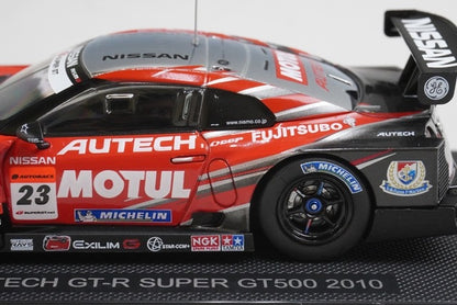 1:43 EBBRO 44323 Nissan Motul Autech GT-R Super GT500 2010 #23 model car
