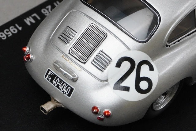 1:43 Spark S1351 Porsche 356 1500 Carrera Le Mans 1956 #26 model car
