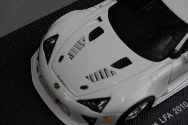 1:43 EBBRO 44437 Lexus LFA Nurburgring 2010 Shakedown Specification model car