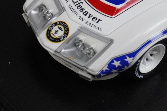 1:43 SPARK S5075 Chevrolet Corvette Le Mans 1972 #72 model car