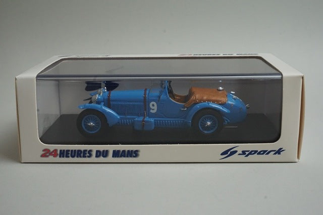 1:43 SPARK 43LM34 Alfa Romeo 8C Le Mans 1934 #9 model car