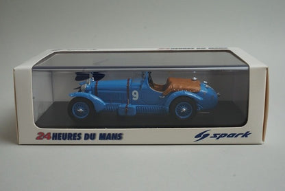 1:43 SPARK 43LM34 Alfa Romeo 8C Le Mans 1934 #9 model car